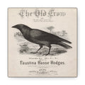 The Old Crow Retro Sheet Music Cover Print Canvas Gallery Wraps
