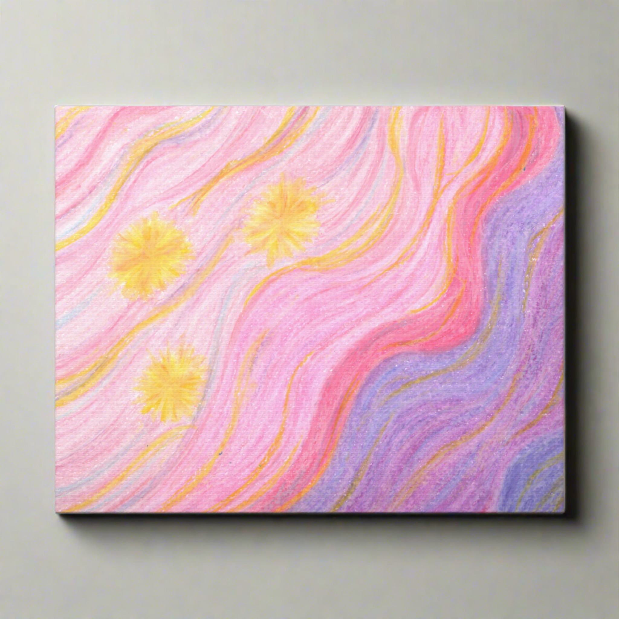 Celestial Sunset Caden Caraco Canvas Gallery Wrap