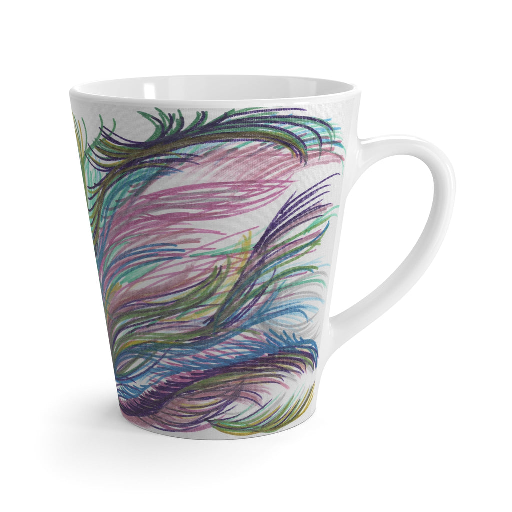 Lyran Leaf Wings Caden Caraco Art Print Latte Mug
