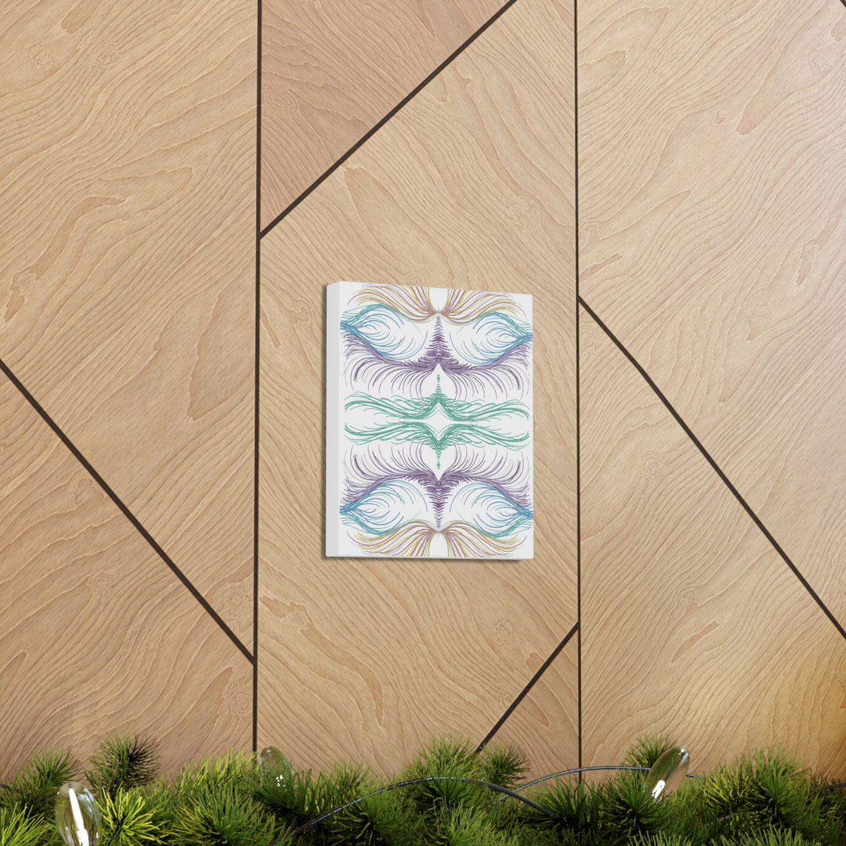 Lyran Feathers Caden Caraco Art Canvas Gallery Wrap