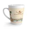 Christmas Greetings Hawaii Retro Christmas Print Latte Coffee Mug
