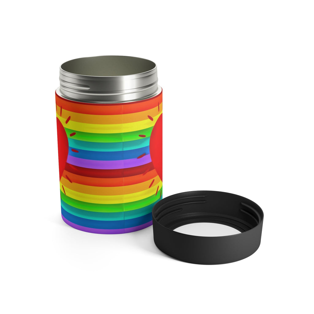 Rainbow Love Stainless Steel Can Holder
