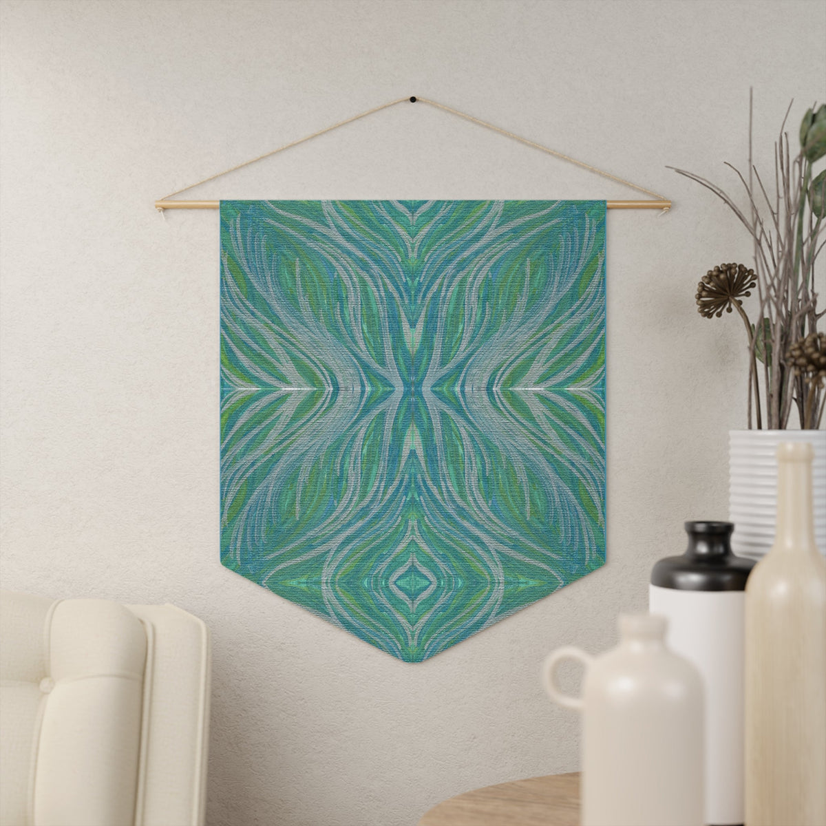 Solar Winds 4 Mosaic Caden Caraco Art Print Wall Hanging Banner Flag