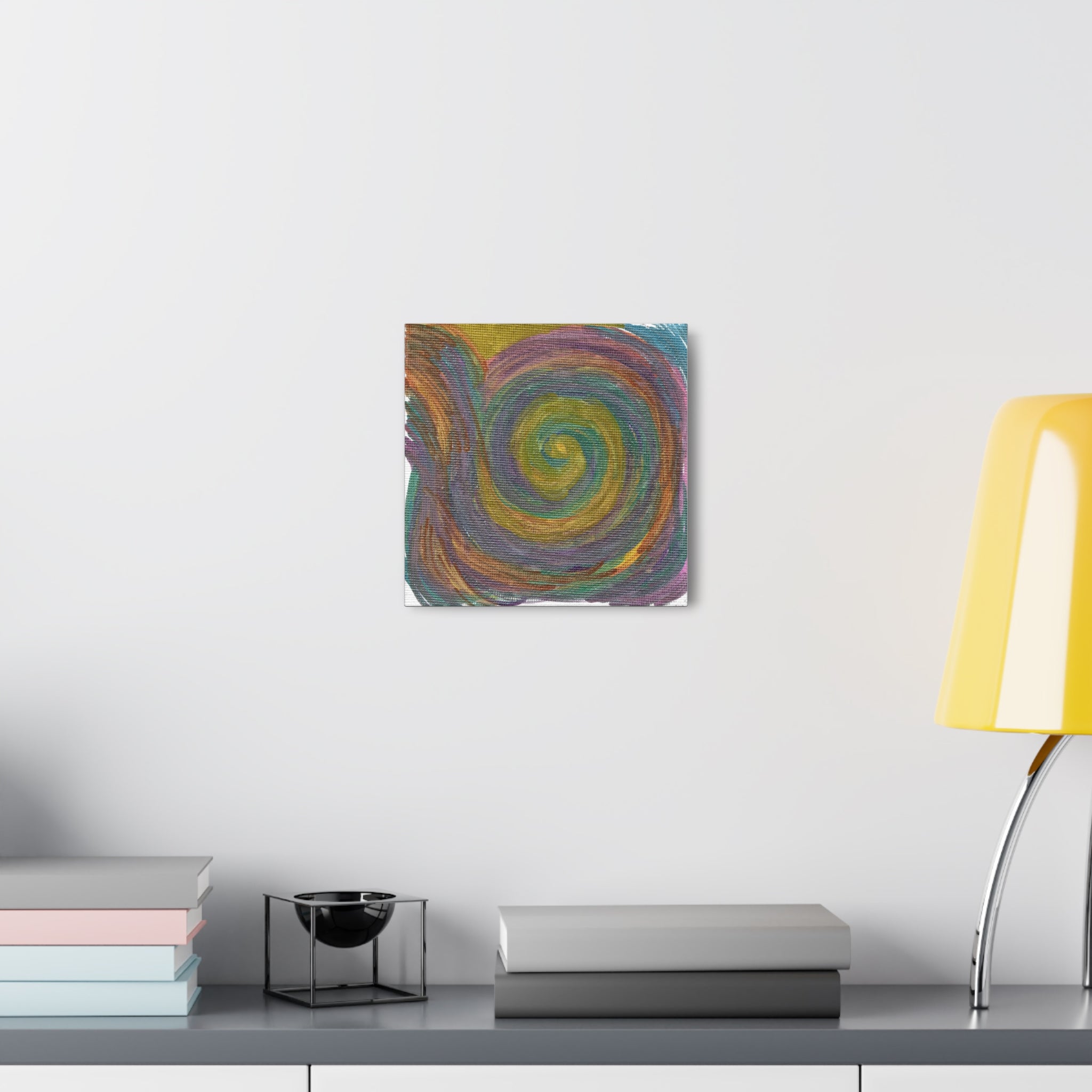 Solar Spiral Caden Caraco Canvas Gallery Wrap