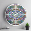Cupid's Arrow Caden Caraco White Wooden Silent Wall Clock