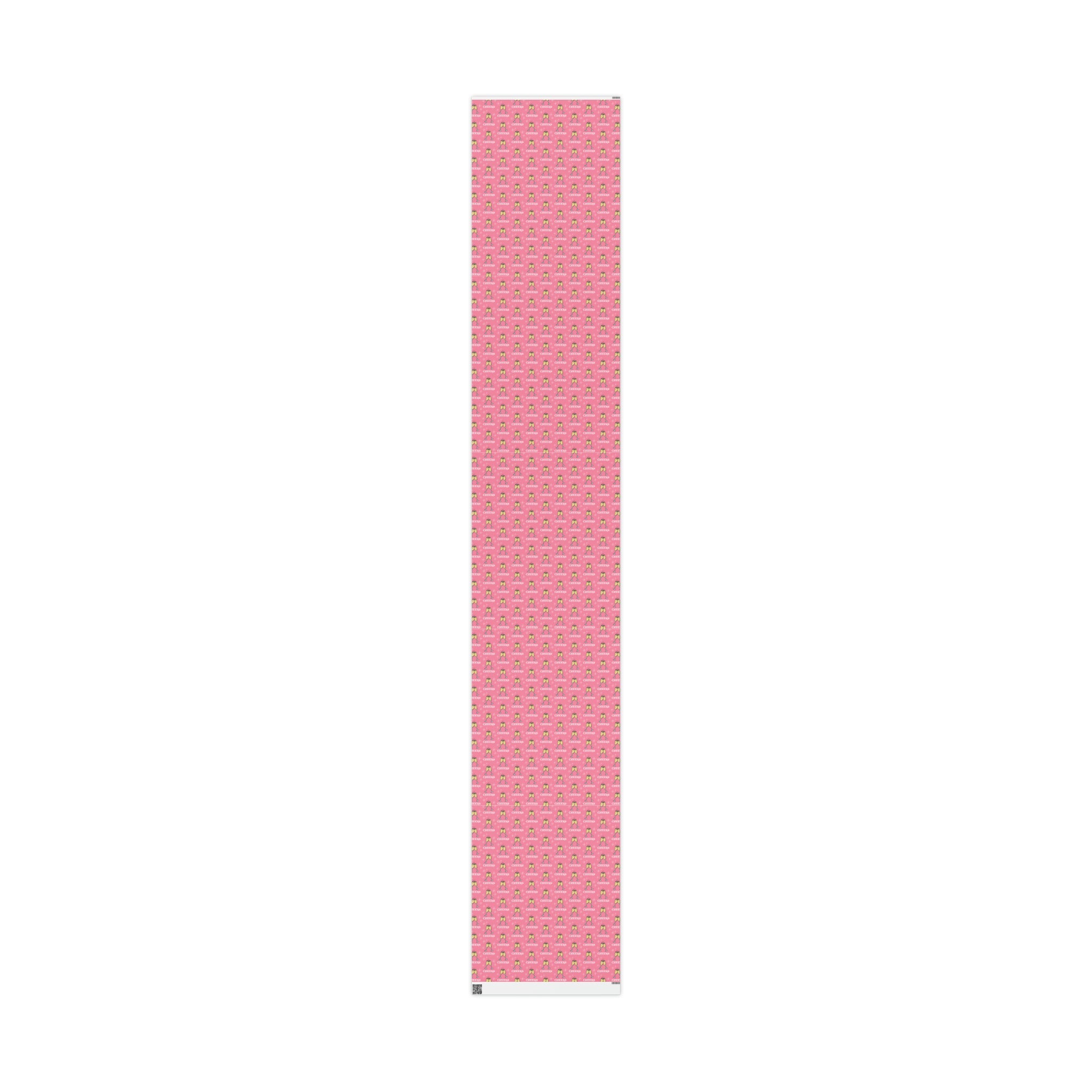 Cheers Champagne Pink Atomic Retro Style Congratulations Gift Wrap Paper - Glossy Or Matte