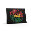 Merry And Bright Christmas Matte Greeting Cards (8, 16, and 24 pcs)