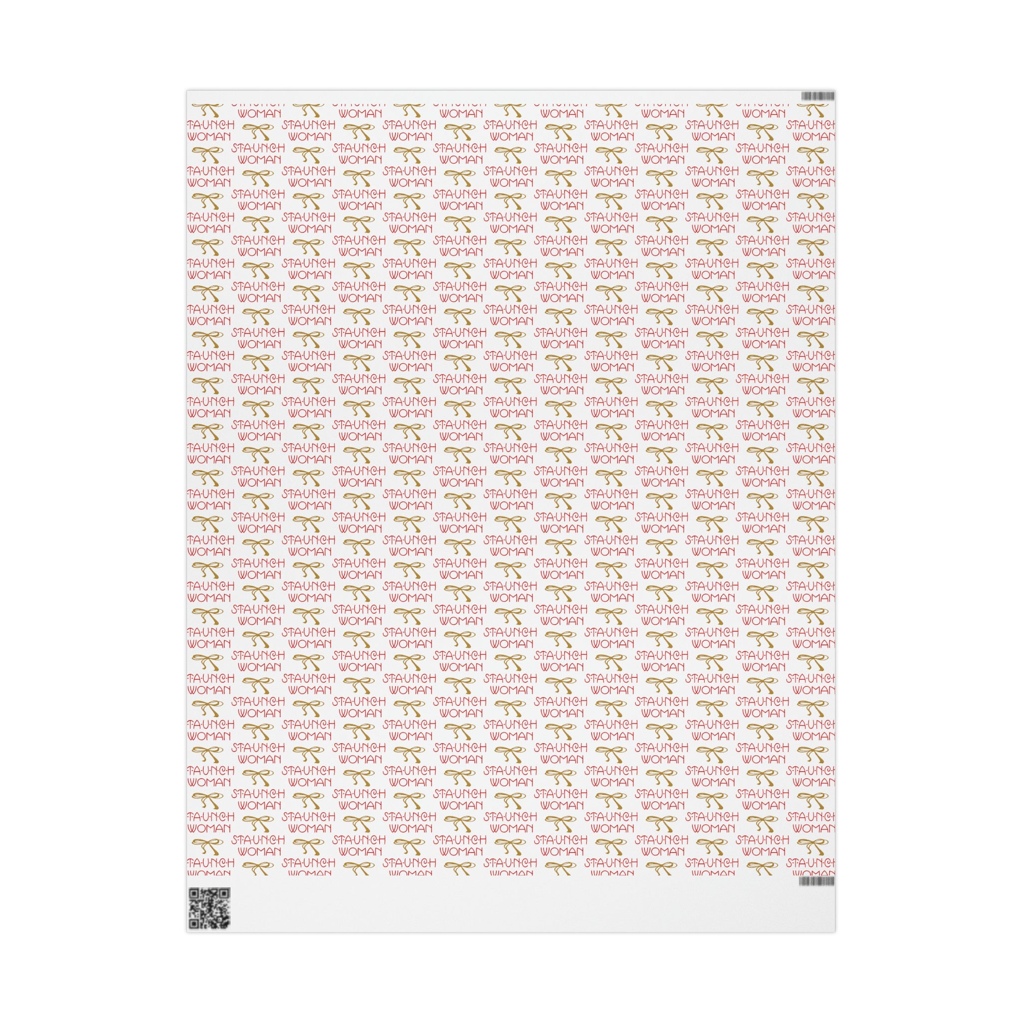 Little Edie Staunch Woman Gift Wrap Paper - Glossy Or Matte