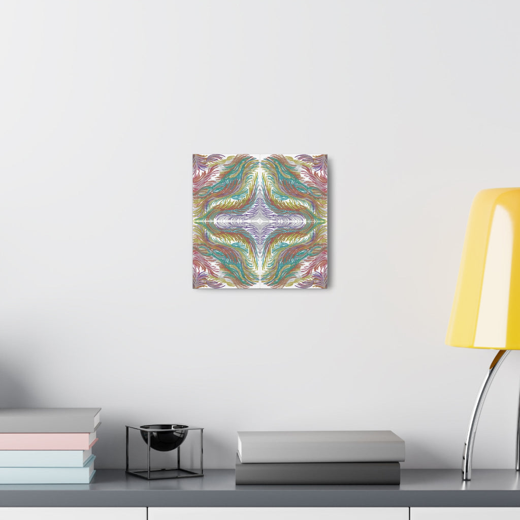 Space Feathers 4 Variation 1 Caden Caraco Canvas Gallery Wrap