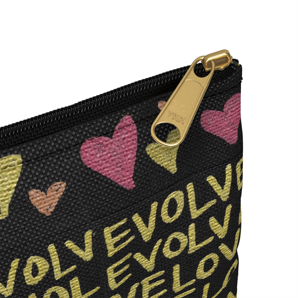 Evolve Into Love Caden Caraco Art Print Accessory Pouch Travel Bag