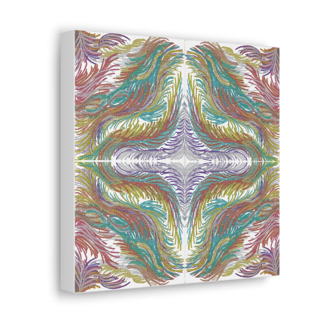 Space Feathers 4 Variation 1 Caden Caraco Canvas Gallery Wrap