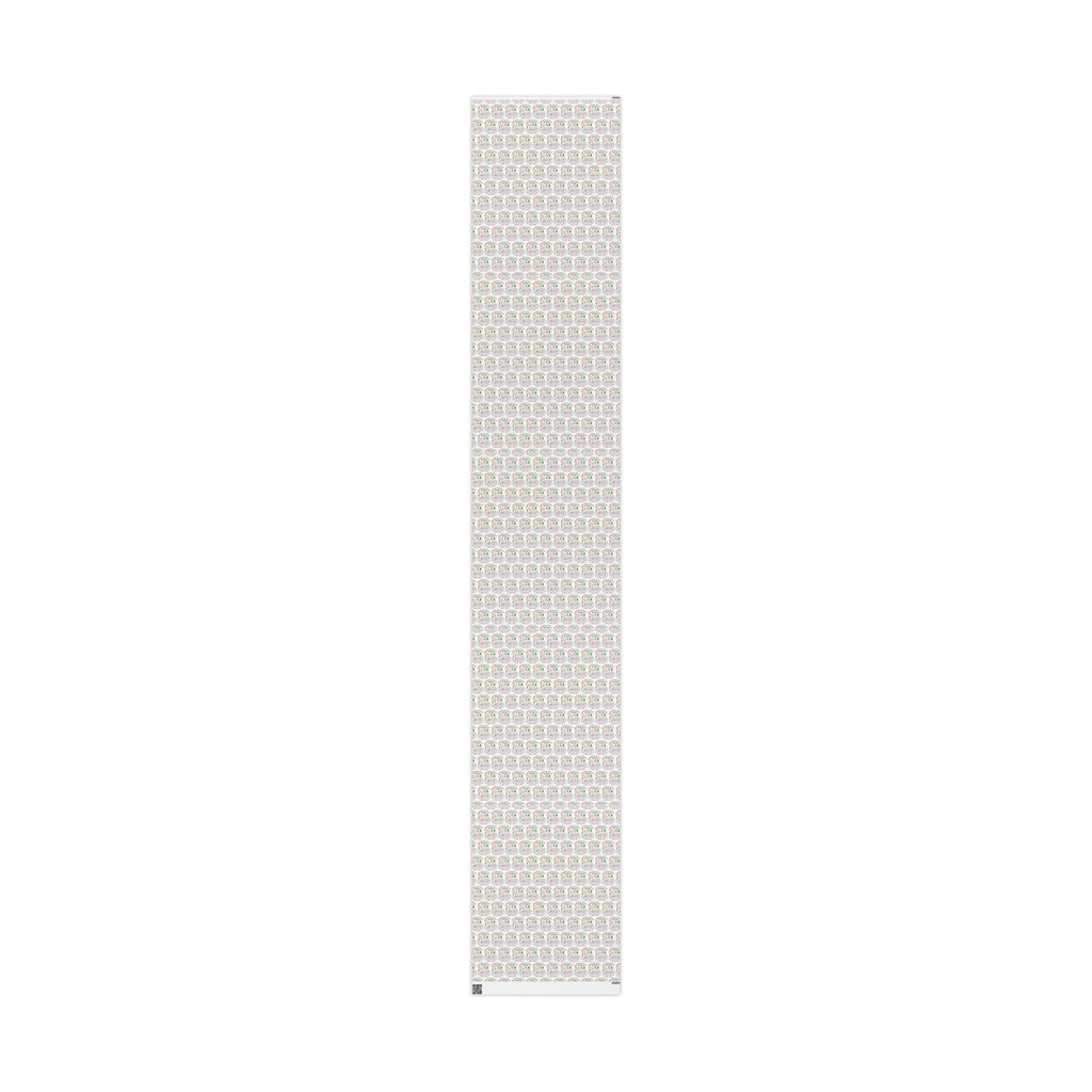 North Pole Milk And Cookie Company Christmas Print Holiday Gift Wrap Paper - Glossy Or Matte