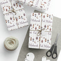Eid Mubarak Festival Arabic Lanterns Holiday Holiday Gift Wrap Paper - Glossy Or Matte