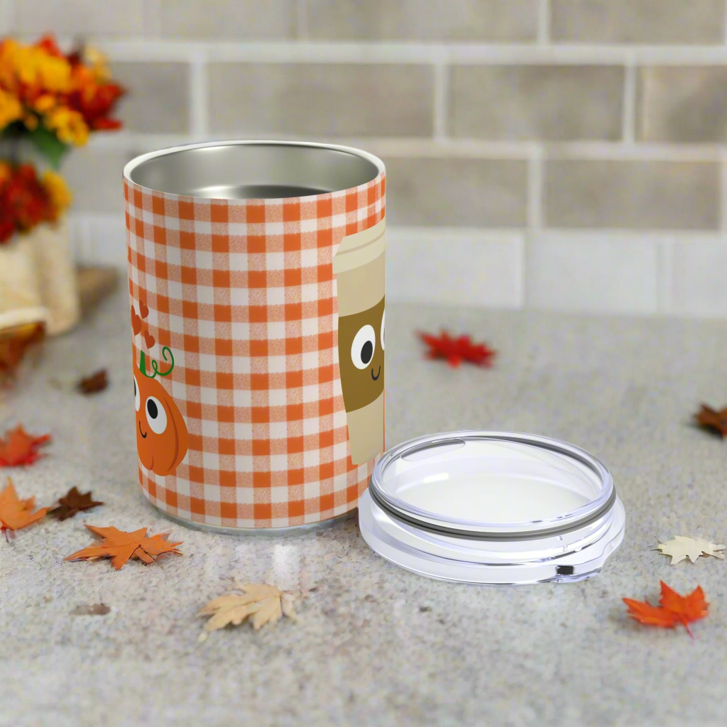 Pumpkin Spice Love Stainless Steel Tumbler 10oz
