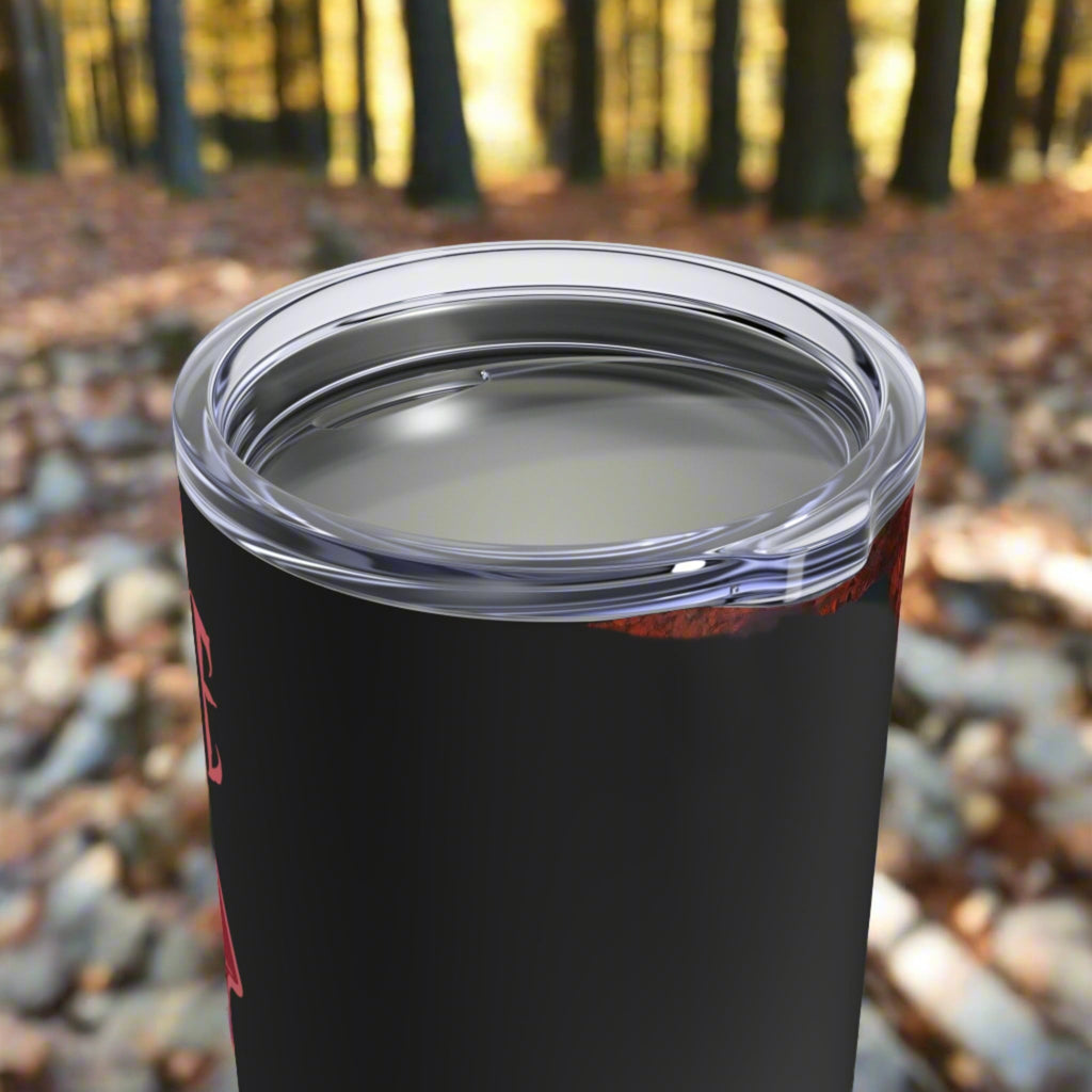 Bite Me Vampire Halloween Stainless Steel Travel Tumbler 10oz