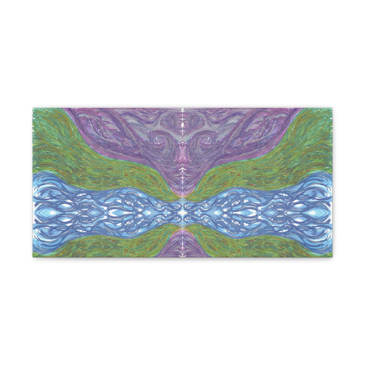 Purple Celestial Caden Caraco Art Canvas Gallery Wrap