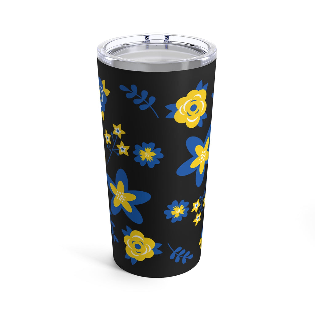 Ukraine Country Flowers Stainless Steel Tumbler 20oz
