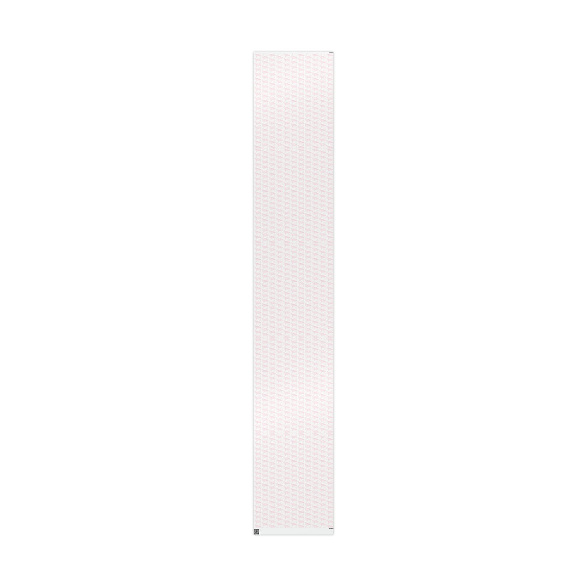 Season's Greetings Pink Dove Pink Retro Style Christmas Print Holiday Gift Wrap Paper - Glossy Or Matte
