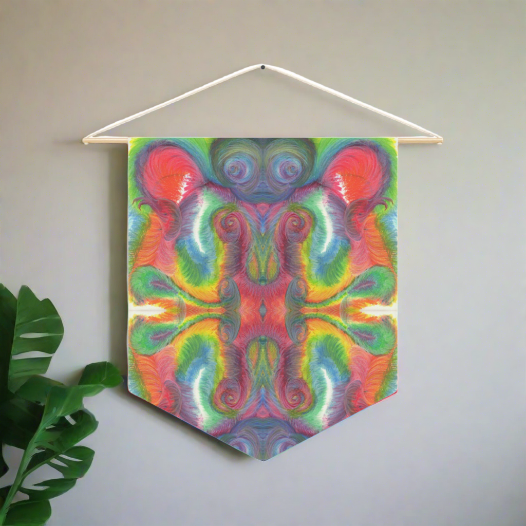 Celestial Friend Caden Caraco Art Print Wall Hanging Banner Flag