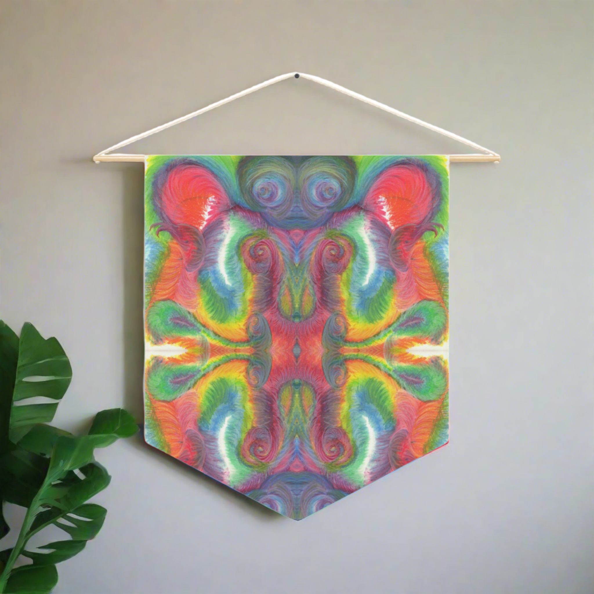 Celestial Friend Caden Caraco Art Print Wall Hanging Banner Flag