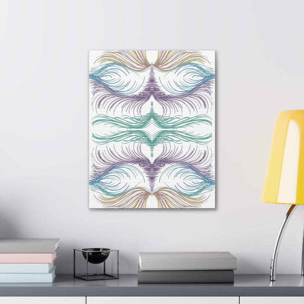 Lyran Feathers Caden Caraco Art Canvas Gallery Wrap
