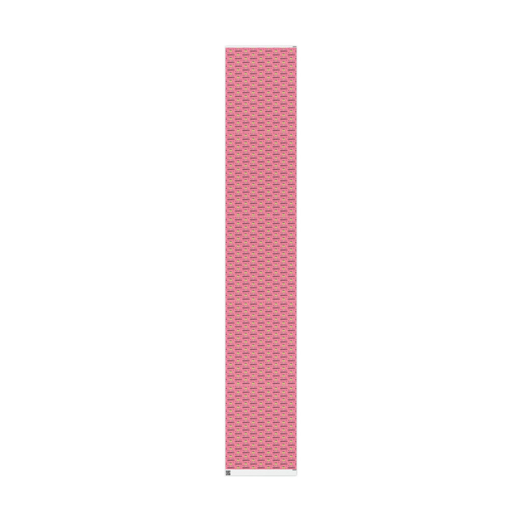 Prosecco Brunch Pink Atomic Retro Style Holiday Gift Wrap Paper - Glossy Or Matte