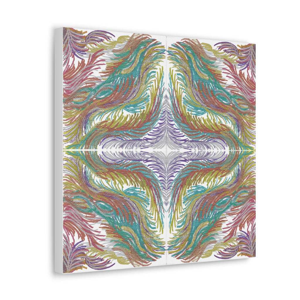 Space Feathers 4 Variation 1 Caden Caraco Canvas Gallery Wrap