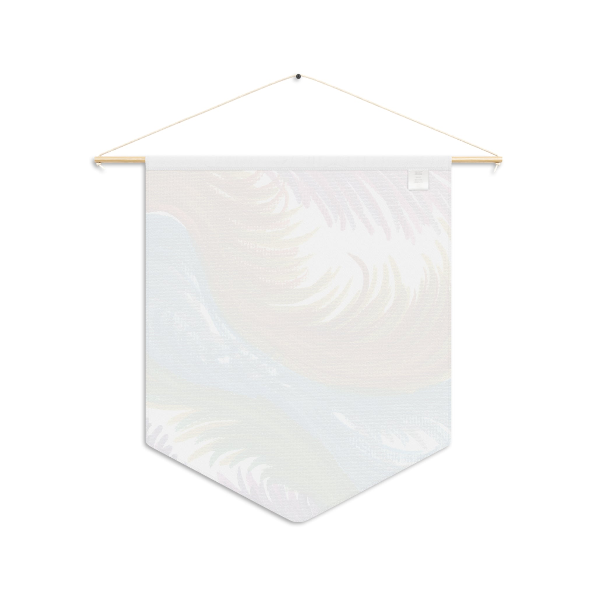Space Feathers Caden Caraco Art Print Wall Hanging Banner Flag