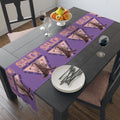 Salem Witches Union Halloween Fall Autumn Decor Purple Cotton Poly Table Runner