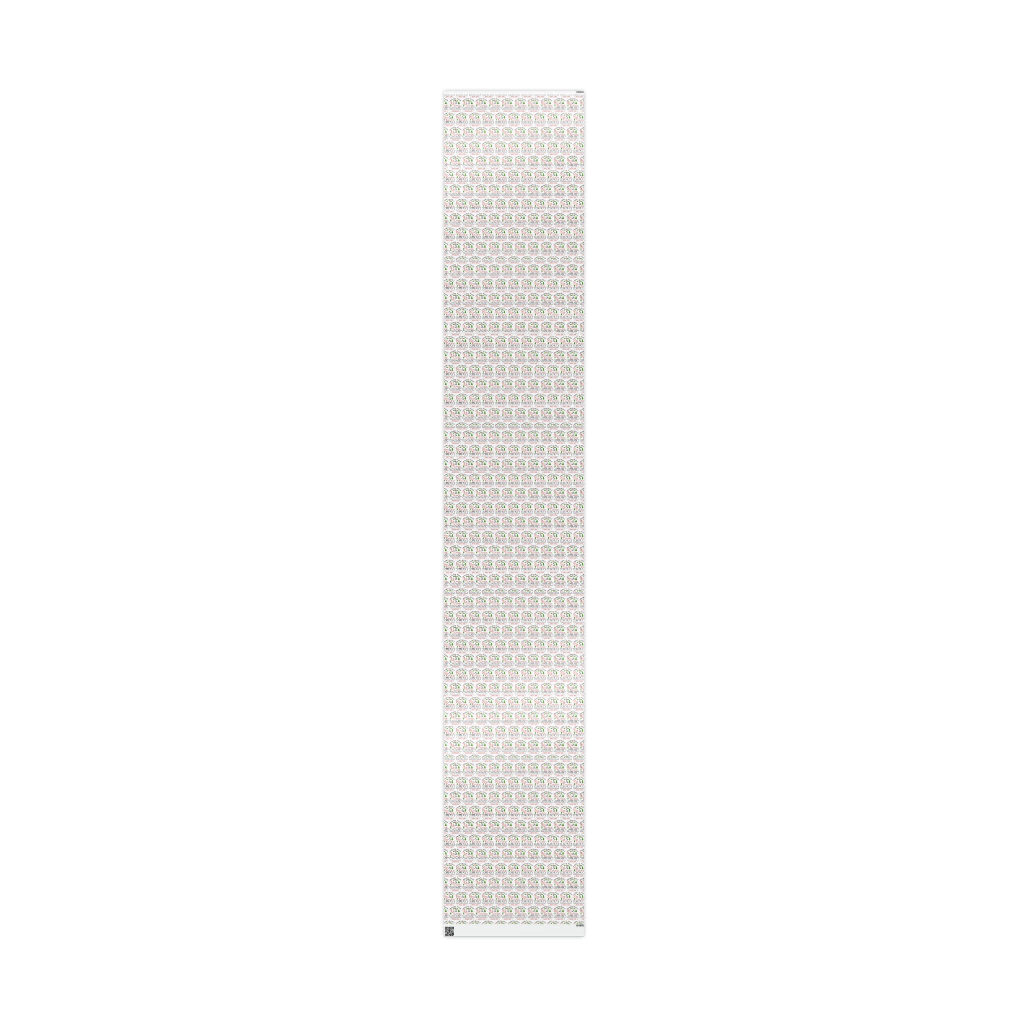 North Pole Milk And Cookie Company Christmas Print Holiday Gift Wrap Paper - Glossy Or Matte