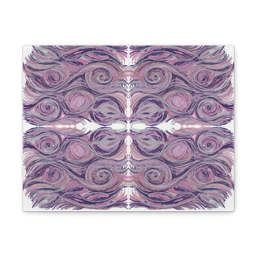 Purple Winds Mosaic Caden Caraco Art Canvas Gallery Wraps