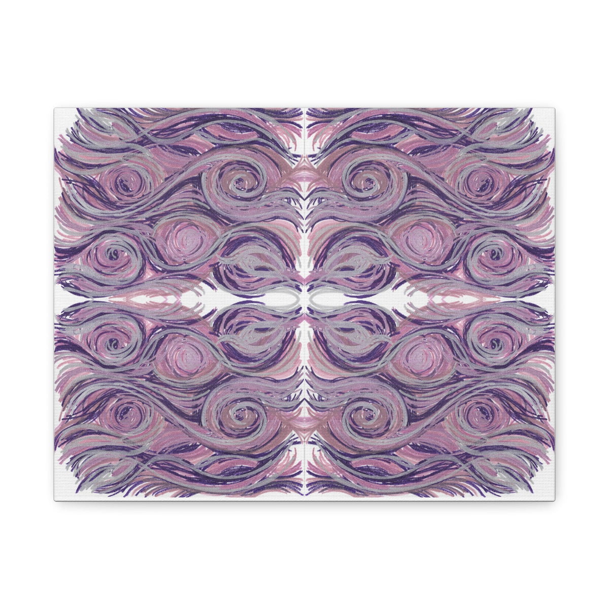 Purple Winds Mosaic Caden Caraco Art Canvas Gallery Wraps