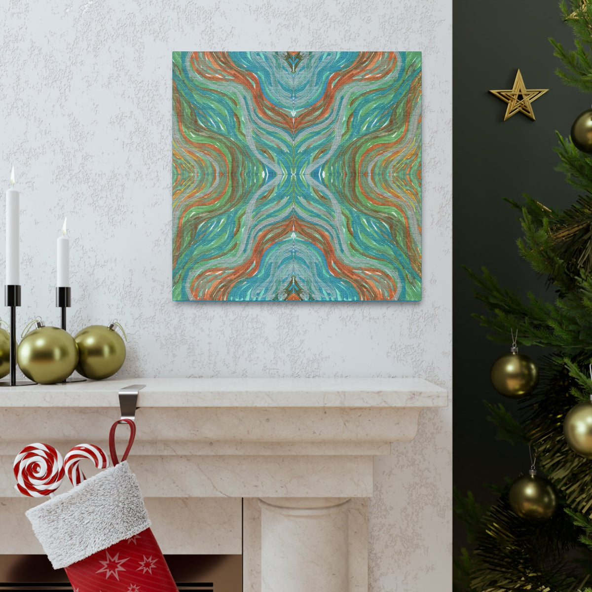 Solar Winds 2 Variation 1 Caden Caraco Canvas Gallery Wraps