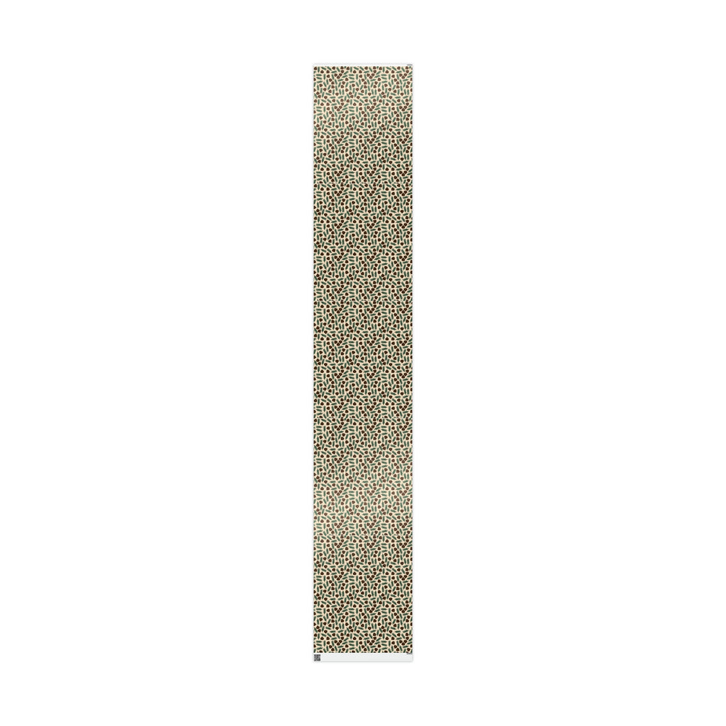 Pinecones With Sprigs Of Pine Cute Winter Christmas Print Holiday Gift Wrap Paper - Glossy Or Matte