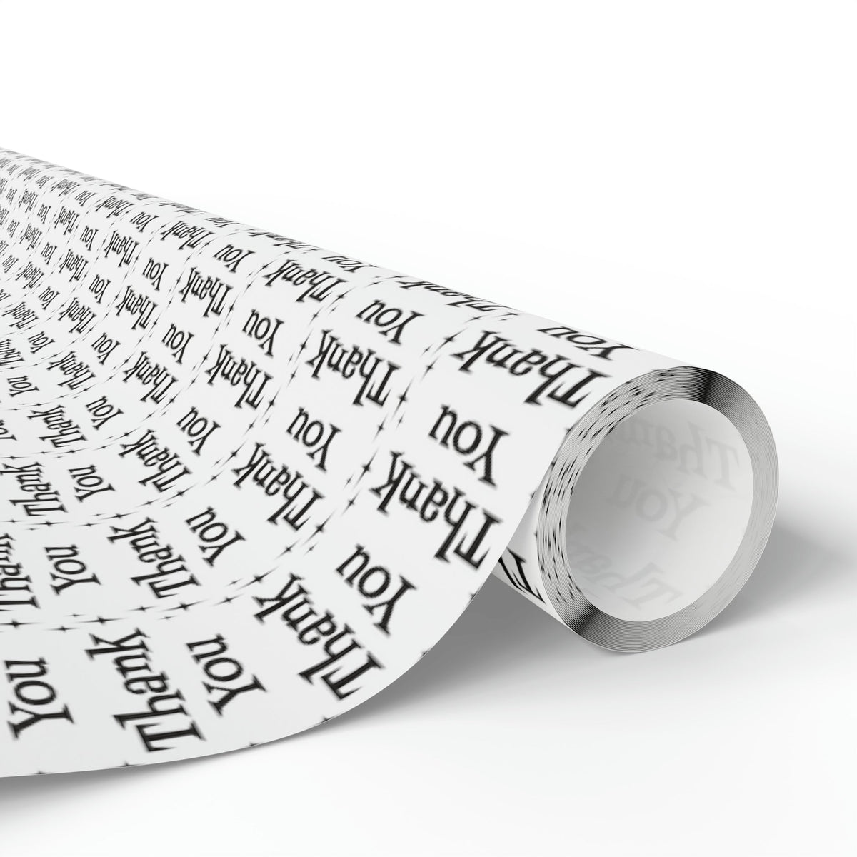 Thank You Starburst Atomic Retro Style Gift Wrap Paper - Glossy Or Matte