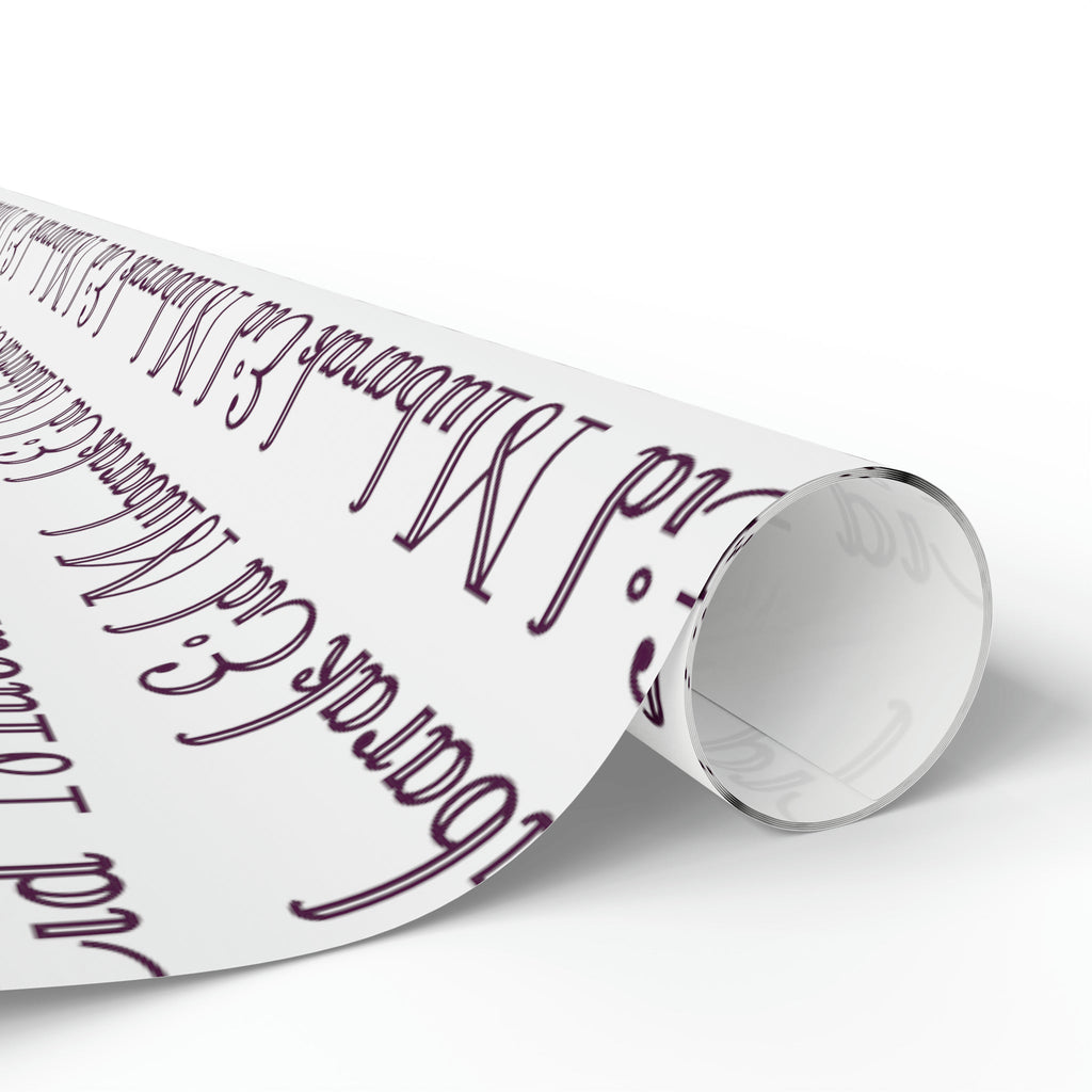 Eid Mubarak Holiday Gift Wrap Paper - Glossy Or Matte