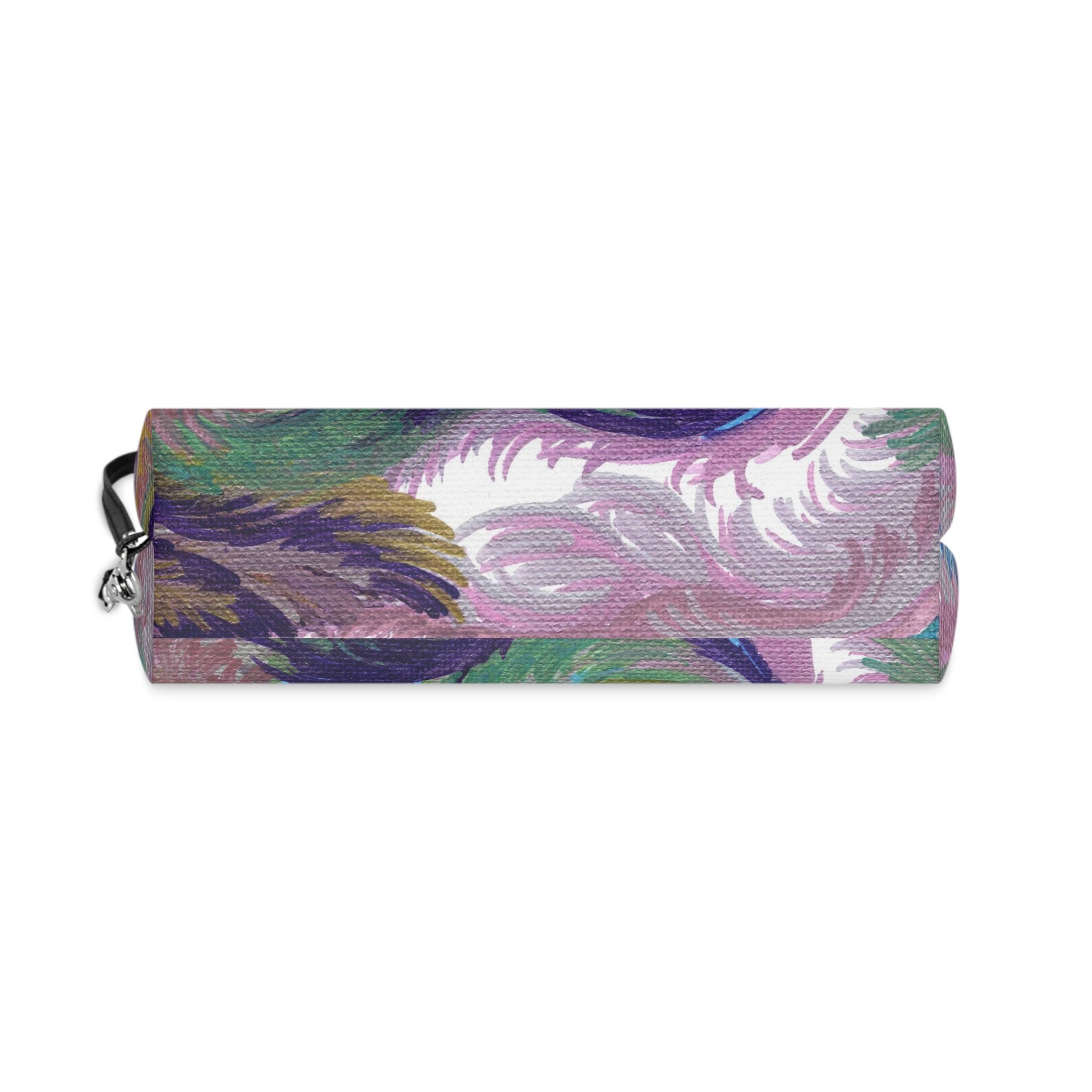 Lyran Love Caden Caraco Art Print Cosmetic Travel Makeup Bag Wristlet