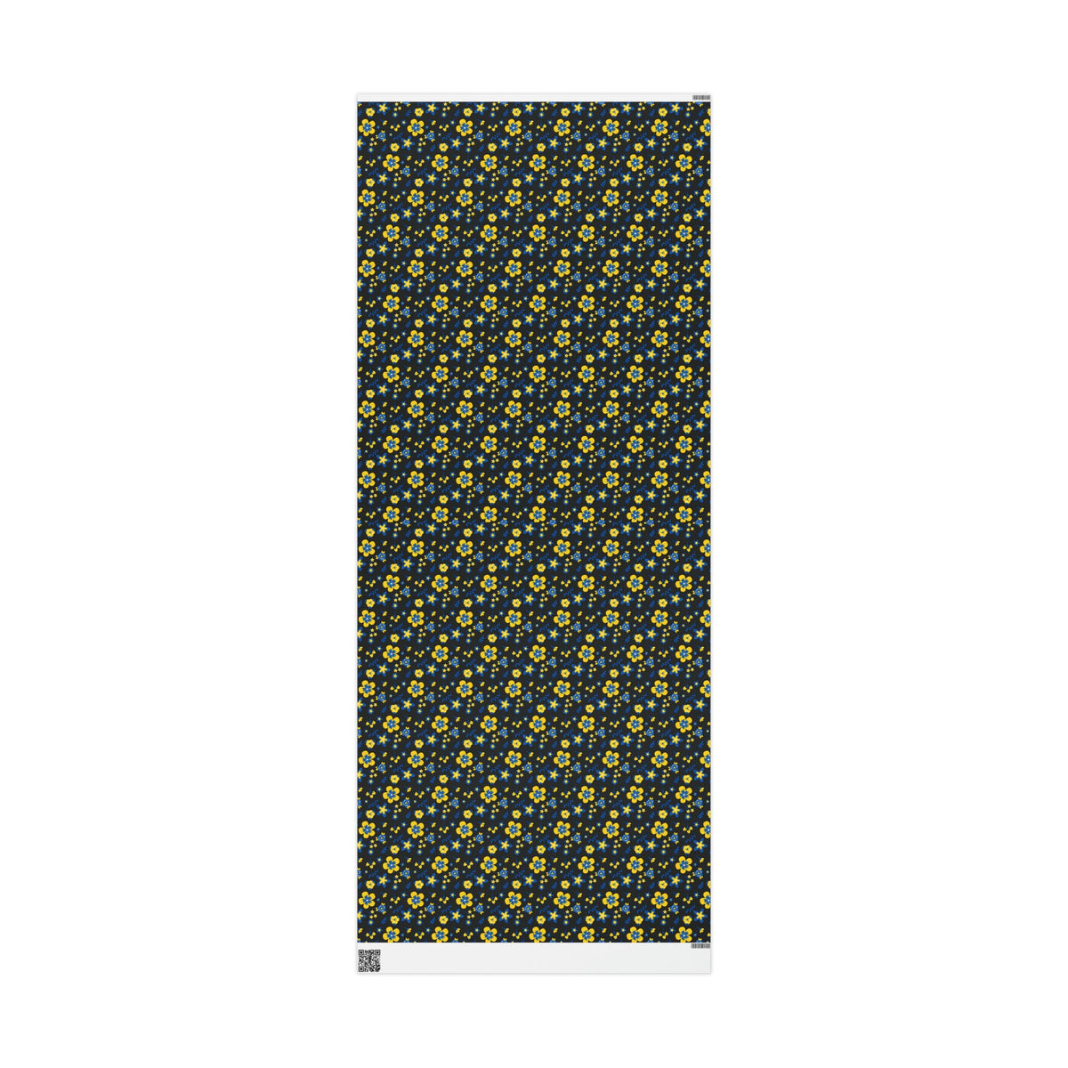 Ukranian Country Flowers Spring Holiday Gift Wrap Paper - Glossy Or Matte