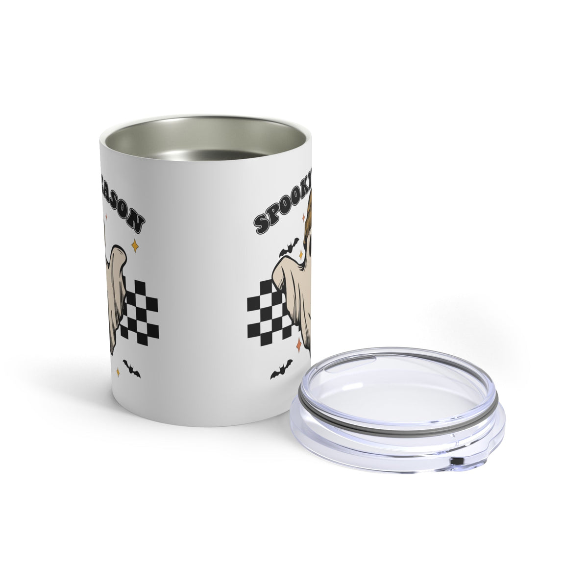 Spooky Season Halloween Ghost Stainless Steel Tumbler 10oz
