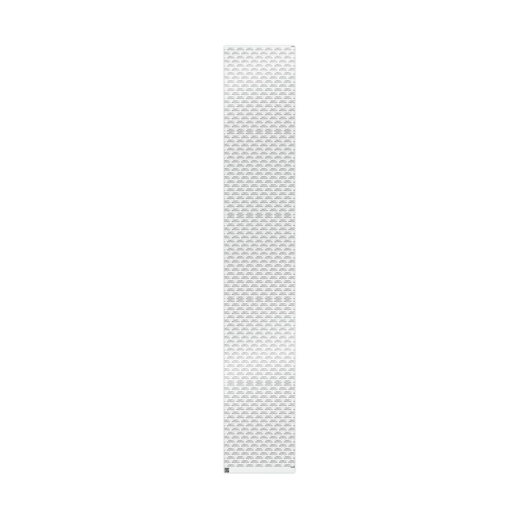 Happy Birthday Stars Atomic Mid Century Retro Style Holiday Gift Wrap Paper - Glossy Or Matte