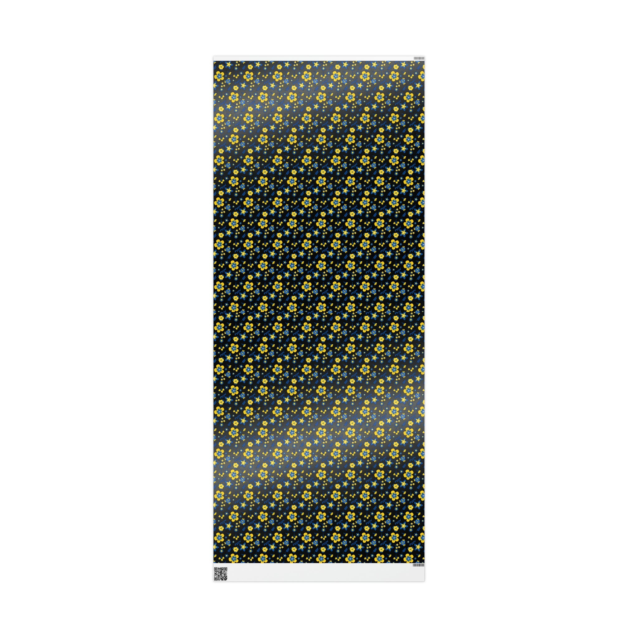 Ukranian Country Flowers Spring Holiday Gift Wrap Paper - Glossy Or Matte
