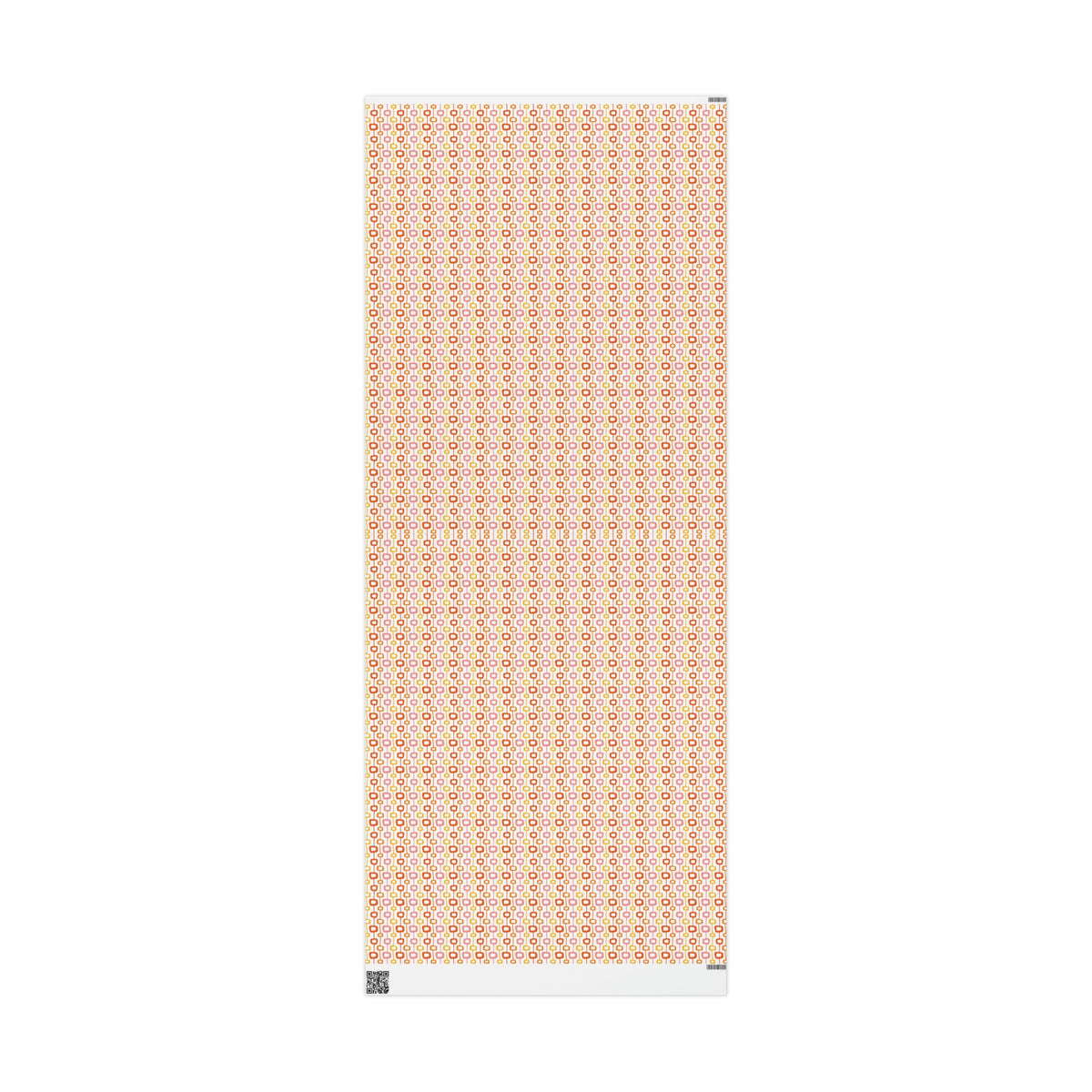 Atomic Squares Atomic Retro Style Holiday Gift Wrap Paper - Glossy Or Matte
