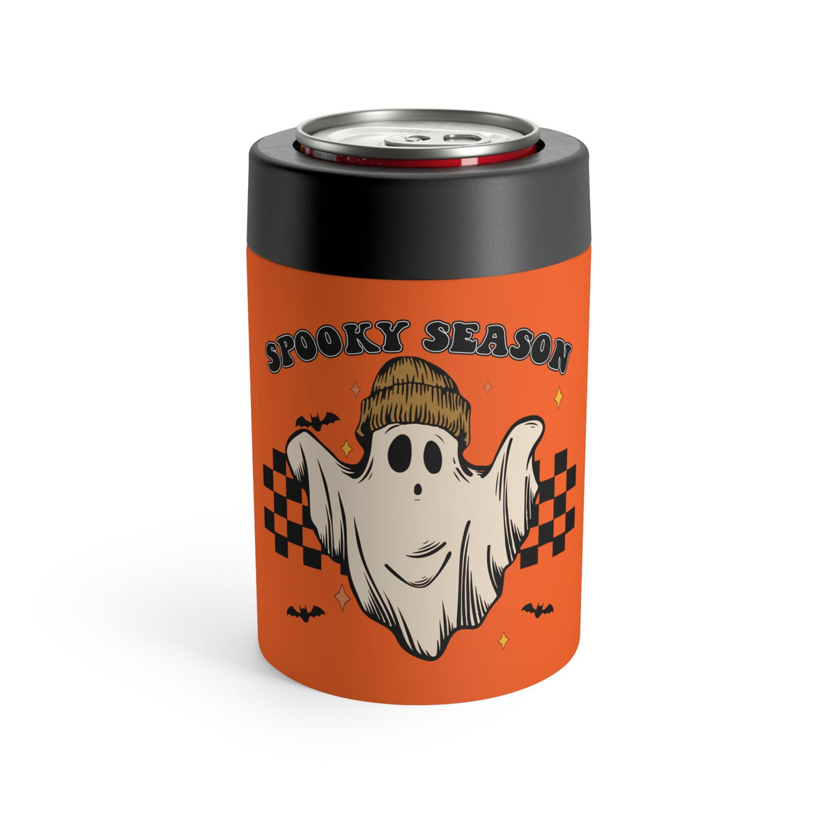 Spooky Season Halloween Ghost Stainless Steel Can Holder