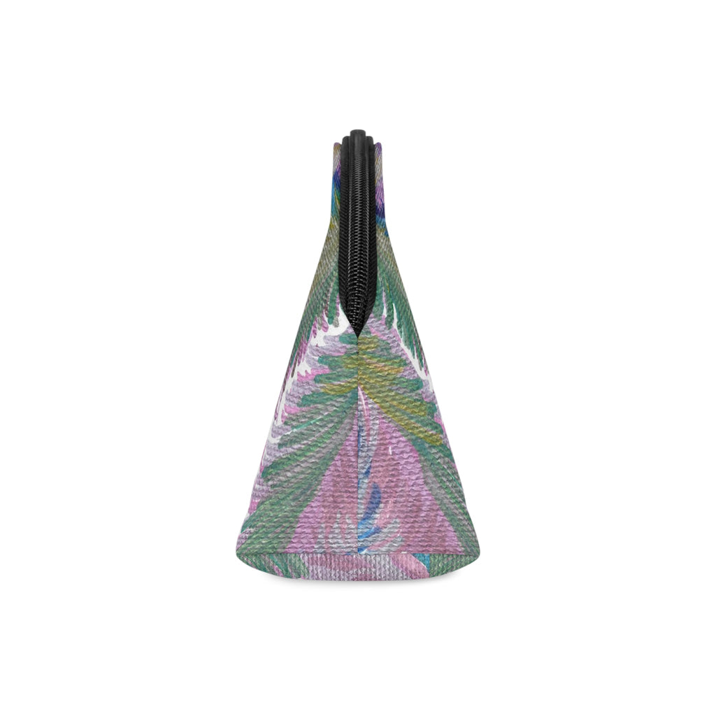 Lyran Love Caden Caraco Art Print Cosmetic Travel Makeup Bag Wristlet