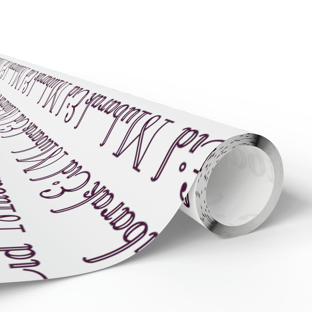Eid Mubarak Holiday Gift Wrap Paper - Glossy Or Matte