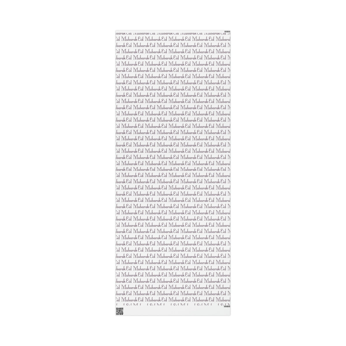 Eid Mubarak Holiday Gift Wrap Paper - Glossy Or Matte