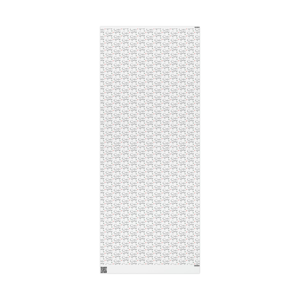 Christmas Greetings Starburst Atomic Mid Century Retro Christmas Style Holiday Gift Wrap Paper - Glossy Or Matte