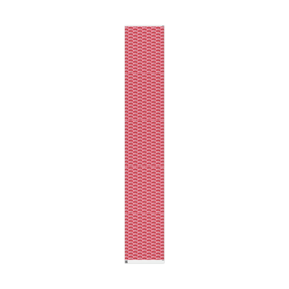 Merry Merry Merry Christmas Pink Retro Style Christmas Print Holiday Gift Wrap Paper - Glossy Or Matte