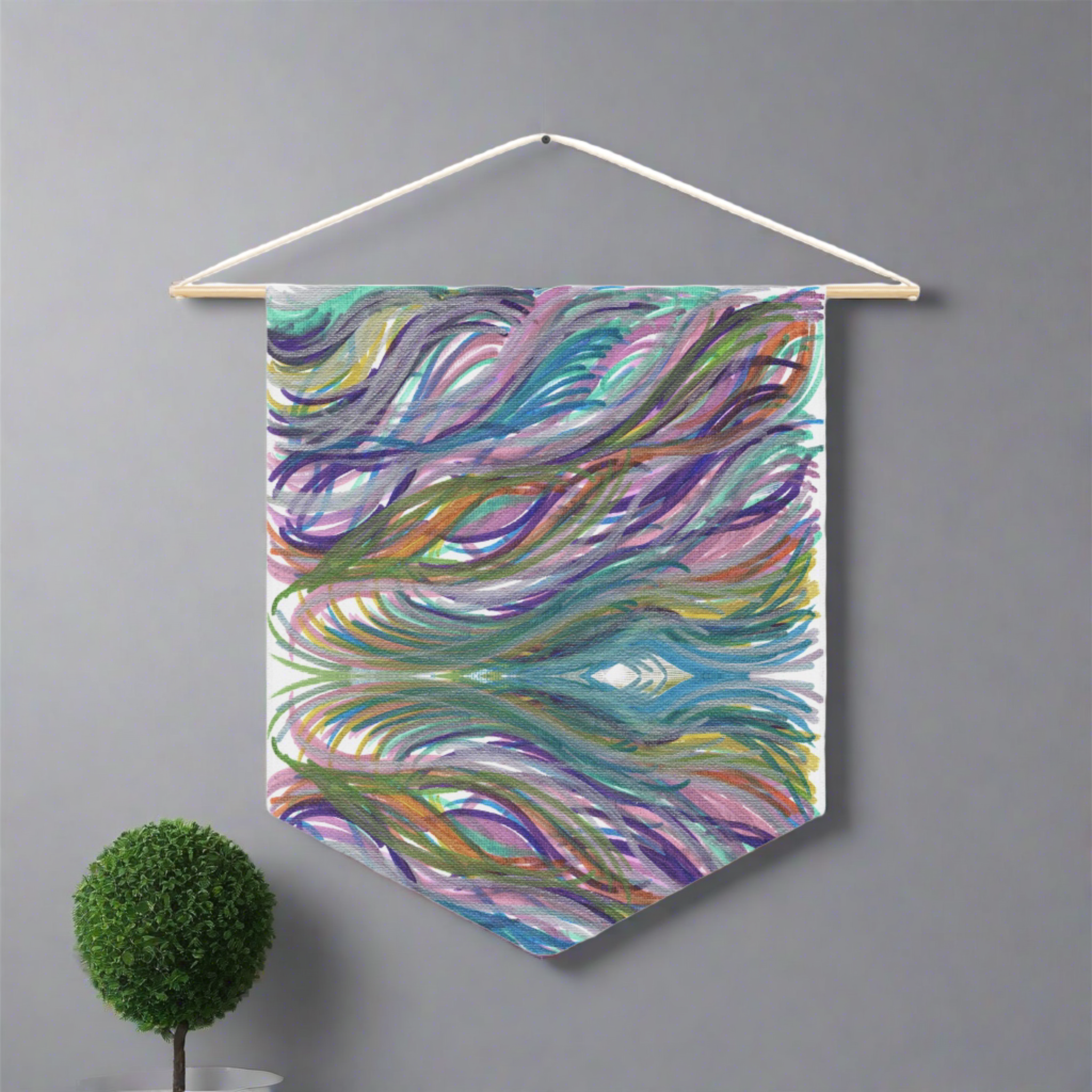 Lyran Winds Caden Caraco Art Print Wall Hanging Banner Flag