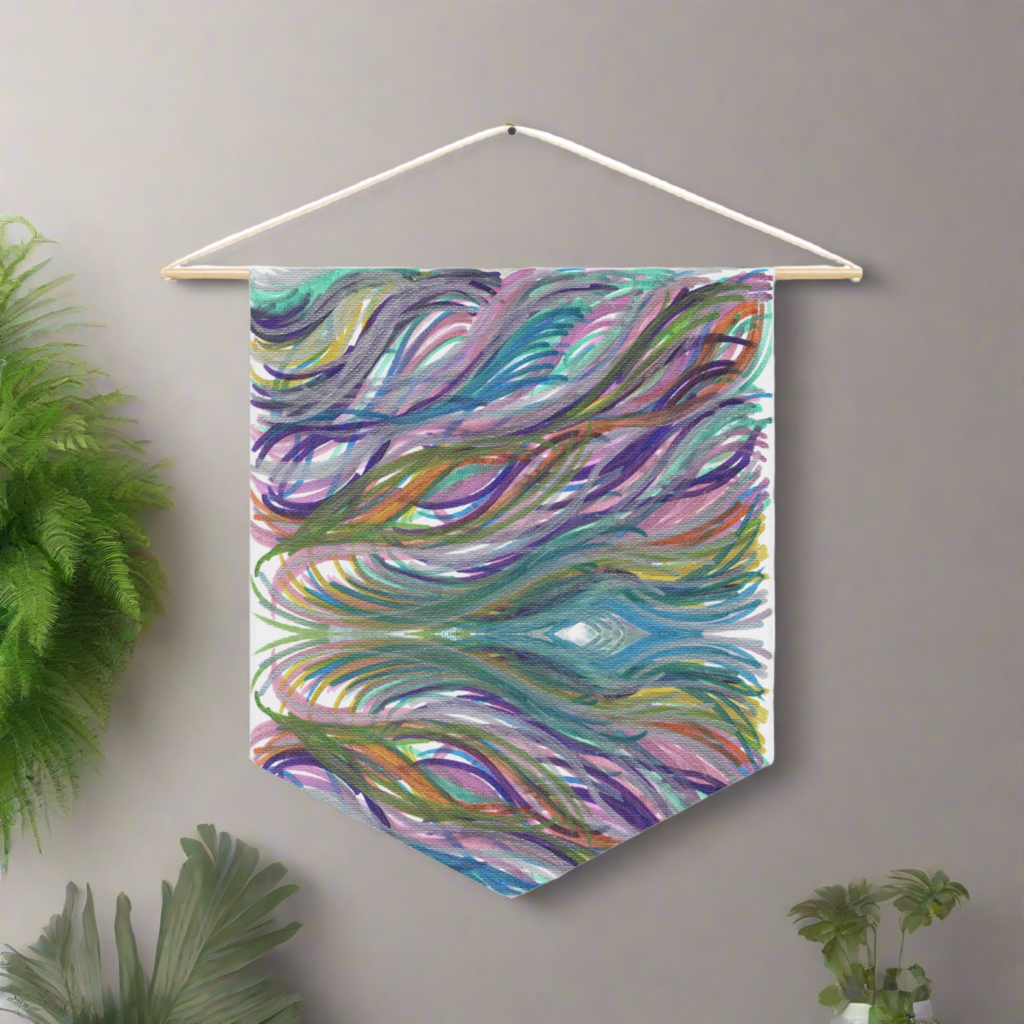 Lyran Winds Caden Caraco Art Print Wall Hanging Banner Flag